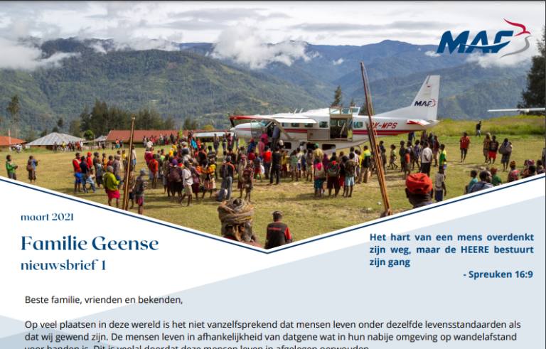 Nieuwsbrief 1